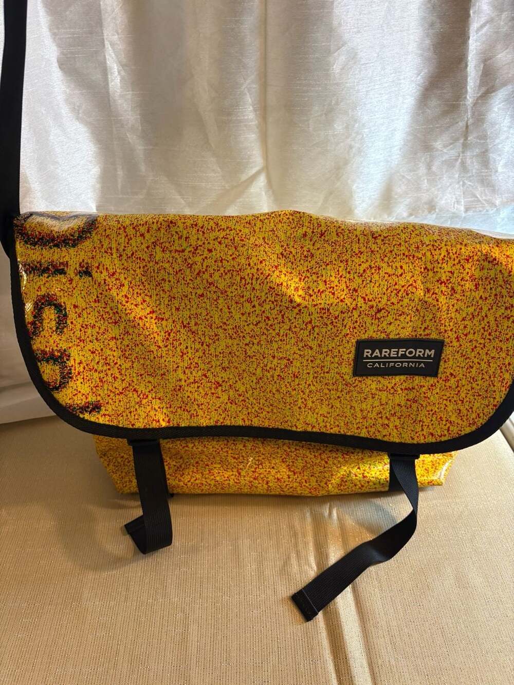 Rareform California Upcycled Billboard Messenger Bag